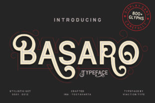 Basaro: A Timeless Display Font for Campaigns