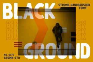 Black Ground Font Review for Modern Branding