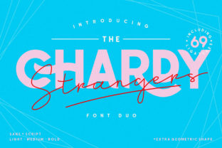 Chardy Font for Editorial Design and Content Creation