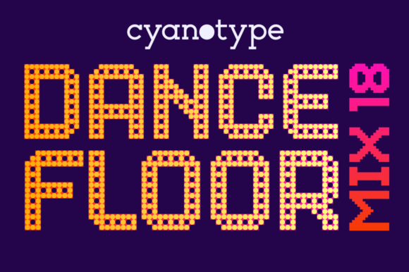 Dance Floor Mix 18: A Versatile Font for Crafters and Product Creators