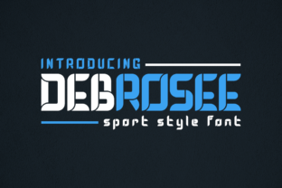 DEBROSEE Font Review for Modern Branding
