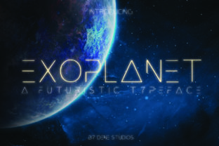 Exoplanet Font: A Futuristic Touch for Your Brand