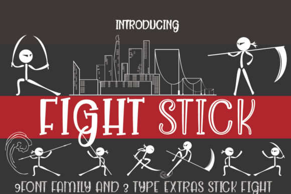Fight Stick Family: A Bold Choice for Editorial Design
