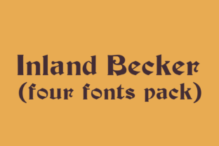 Font That Speaks Volumes: Inland Becker Family for Campaign Clarity