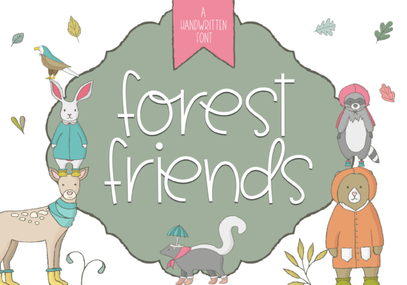 Forest Friends: A Font That Breathes Life into Your Creations