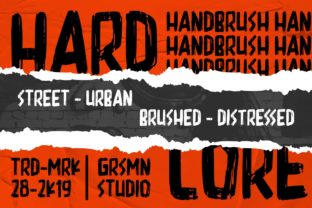 Hardcore Font for Bold Digital Marketing