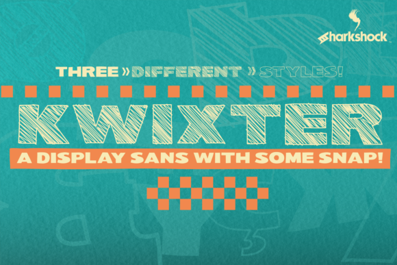 Kwixter: A Playful Display Font for Branding Projects