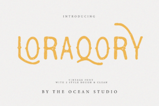 Loraqory: A Sweet Display Font for Modern Campaigns