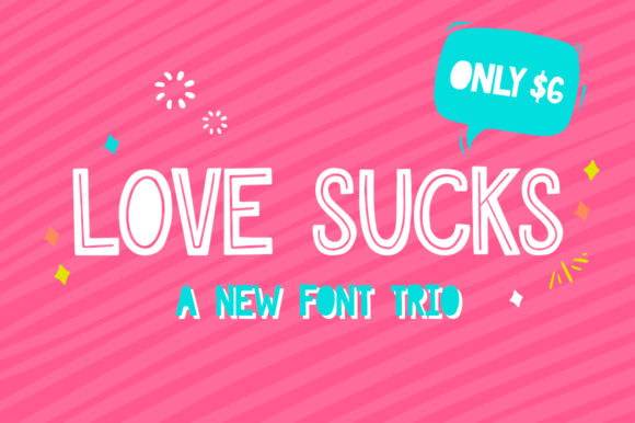 Love Sucks Font Trio: A Modern Typographic Solution for Editorial Design