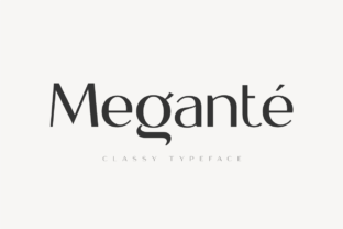 Megante Display Font Review for Branding Projects