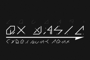 QX Basic: A Futuristic Font with a Unique Edge