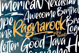 Ragnarock: A Bold Display Font with a Casual Edge