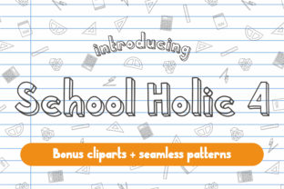 School Holic 4: A Playful Font for Whimsical Branding