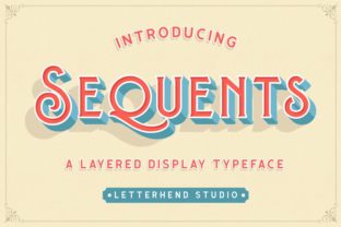 Sequents: A Layered Font with Character