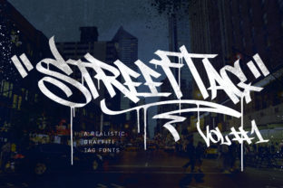 Street Tag Vol 1: A Bold Font for Editorial Design