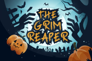 The Grim Reaper Font for Halloween and Beyond