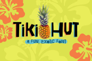 Tiki Hut Font for Tropical Branding and Digital Creativity