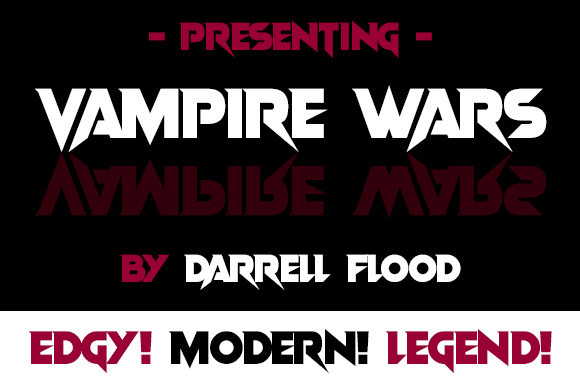 Vampire Wars Font for Web Design Projects